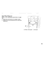 Предварительный просмотр 81 страницы Honda CBX750P Owner'S Manual