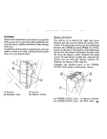 Предварительный просмотр 87 страницы Honda CBX750P Owner'S Manual