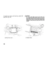 Предварительный просмотр 90 страницы Honda CBX750P Owner'S Manual