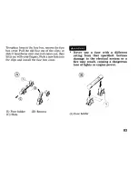 Предварительный просмотр 91 страницы Honda CBX750P Owner'S Manual