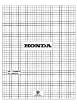 Предварительный просмотр 29 страницы Honda CD4138 Operator'S Manual