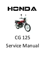 Preview for 1 page of Honda CG125 TITAN ES Service Manual