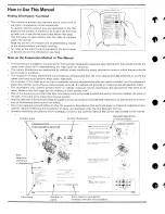 Preview for 3 page of Honda CH250 1989 Service Manual