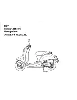 Предварительный просмотр 5 страницы Honda CHF50 2007 Metropolitan Owner'S Manual