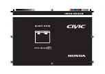 Preview for 1 page of Honda Civic 08E51-S5D-101 Operating Instructions Manual