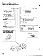 Предварительный просмотр 8 страницы Honda Civic 1196-1998 Service Manual