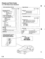 Предварительный просмотр 10 страницы Honda Civic 1196-1998 Service Manual