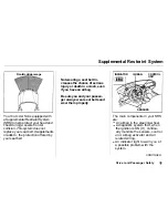 Предварительный просмотр 10 страницы Honda Civic del Sol 1993 Owner'S Manual