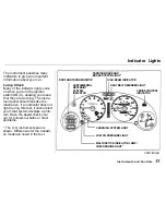 Предварительный просмотр 28 страницы Honda Civic del Sol 1993 Owner'S Manual