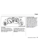 Предварительный просмотр 34 страницы Honda Civic del Sol 1993 Owner'S Manual