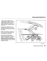 Предварительный просмотр 50 страницы Honda Civic del Sol 1993 Owner'S Manual