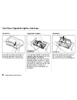 Предварительный просмотр 59 страницы Honda Civic del Sol 1993 Owner'S Manual