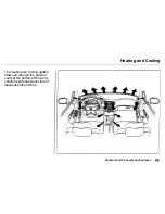 Предварительный просмотр 63 страницы Honda Civic del Sol 1993 Owner'S Manual