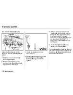 Предварительный просмотр 109 страницы Honda Civic del Sol 1993 Owner'S Manual