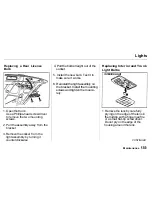 Предварительный просмотр 132 страницы Honda Civic del Sol 1993 Owner'S Manual