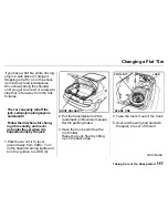 Предварительный просмотр 144 страницы Honda Civic del Sol 1993 Owner'S Manual