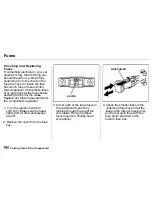 Предварительный просмотр 159 страницы Honda Civic del Sol 1993 Owner'S Manual