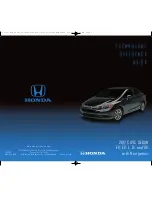 Honda civic sedan 2012 Reference Manual предпросмотр