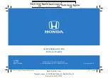 Honda CIVIC Type R 2023 Navigation Manual предпросмотр