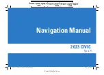 Предварительный просмотр 2 страницы Honda CIVIC Type R 2023 Navigation Manual