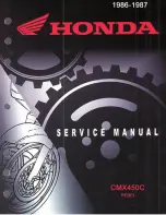 Preview for 1 page of Honda CMX450C Rebel Service Manual