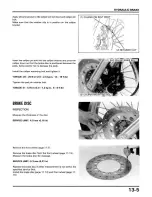 Предварительный просмотр 197 страницы Honda CMX450C Rebel Service Manual