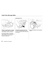 Предварительный просмотр 88 страницы Honda CR-V 1998 Reference Owner'S Manual