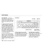 Предварительный просмотр 121 страницы Honda CR-V 1998 Reference Owner'S Manual