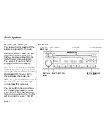 Предварительный просмотр 125 страницы Honda CR-V 1998 Reference Owner'S Manual