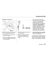 Предварительный просмотр 203 страницы Honda CR-V 1998 Reference Owner'S Manual