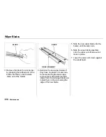 Предварительный просмотр 214 страницы Honda CR-V 1998 Reference Owner'S Manual