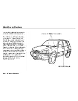 Предварительный просмотр 270 страницы Honda CR-V 1998 Reference Owner'S Manual