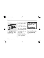 Предварительный просмотр 185 страницы Honda Cr-v 2007 Owner'S Manual