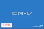 Honda CR-V 2019 Navigation Manual предпросмотр