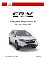 Предварительный просмотр 1 страницы Honda CR-V Hybrid 2019 Emergency Response Manual