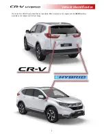 Предварительный просмотр 4 страницы Honda CR-V Hybrid 2019 Emergency Response Manual