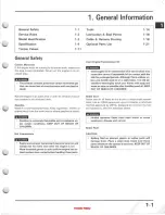 Preview for 5 page of Honda CR125R 1992-1997 Service Manual