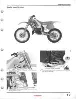 Preview for 7 page of Honda CR125R 1992-1997 Service Manual