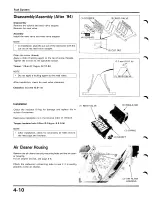 Предварительный просмотр 62 страницы Honda CR500R Service Manual