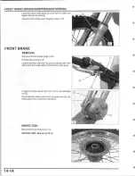 Preview for 218 page of Honda CRF110F Service Manual