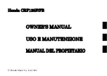 Preview for 1 page of Honda CRF125F 2022 Owner'S Manual