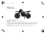 Предварительный просмотр 2 страницы Honda CRF230F 2007 Owner'S Manual