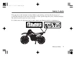 Предварительный просмотр 18 страницы Honda CRF230F 2007 Owner'S Manual