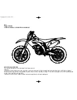 Preview for 2 page of Honda CRF250X 2007 Owner'S Manual & Competition Handbook