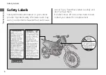 Предварительный просмотр 12 страницы Honda CRF450R 2022 Owner'S Manual