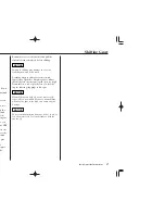 Preview for 22 page of Honda CRF450X 2007 Owner'S Manual