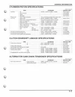 Preview for 11 page of Honda CRF50F 2004-2015 Service Manual