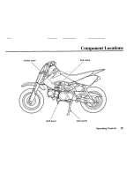 Предварительный просмотр 25 страницы Honda CRF50F 2004 Owner'S Manual