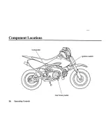 Предварительный просмотр 26 страницы Honda CRF50F 2004 Owner'S Manual