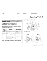 Предварительный просмотр 29 страницы Honda CRF50F 2004 Owner'S Manual